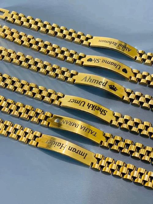 Personalized Rado Engraved Bracelet