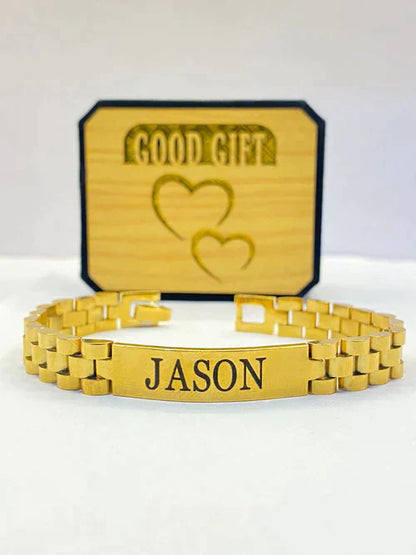 Personalized Rado Engraved Bracelet